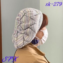画像3: sk-279　八重咲のベレー帽