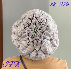 画像2: sk-279　八重咲のベレー帽