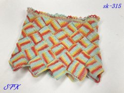 画像2: sk-315　バスケット編みのネックウォーマー